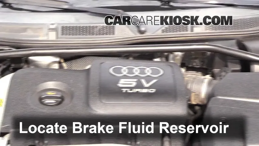 2004 Audi TT Quattro 1.8L 4 Cyl. Turbo Convertible Brake Fluid